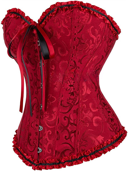 Funki Findz | Lingerie | Women's Pretty Overbust Corset | Bustier