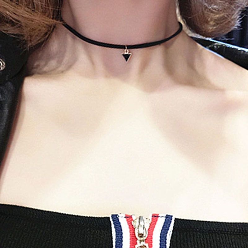 Funki Findz | Necklaces | Women's Black Goth Choker Necklace