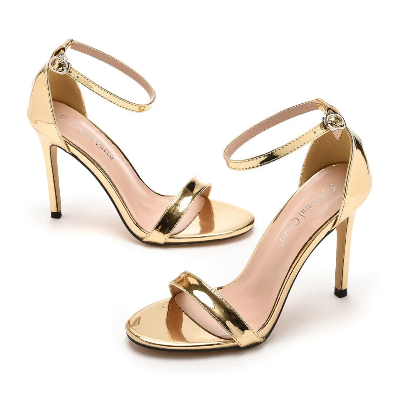 Funki Findz | Shoes | Women's High Strappy Party Prom Stilettos