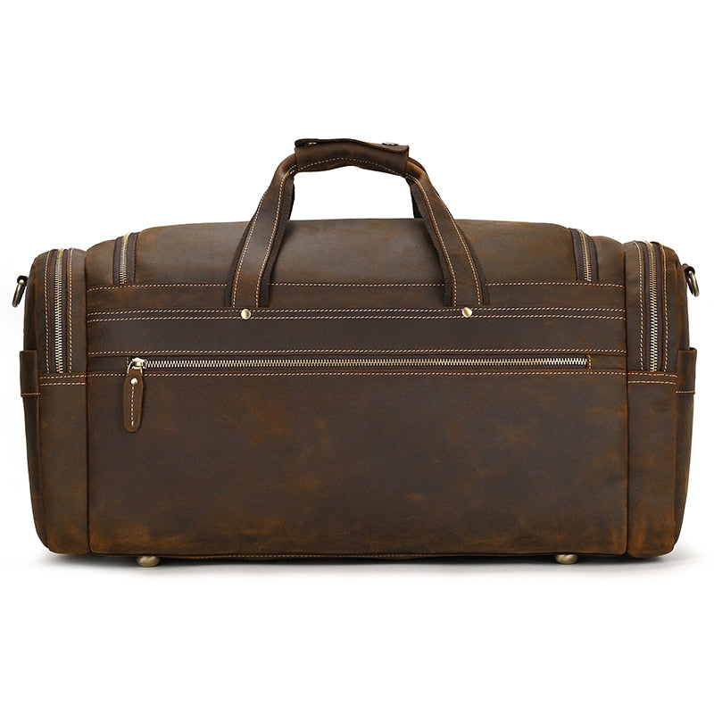 Funki Findz | Bags | Travel Bags | Men's Leather Overnight Bag