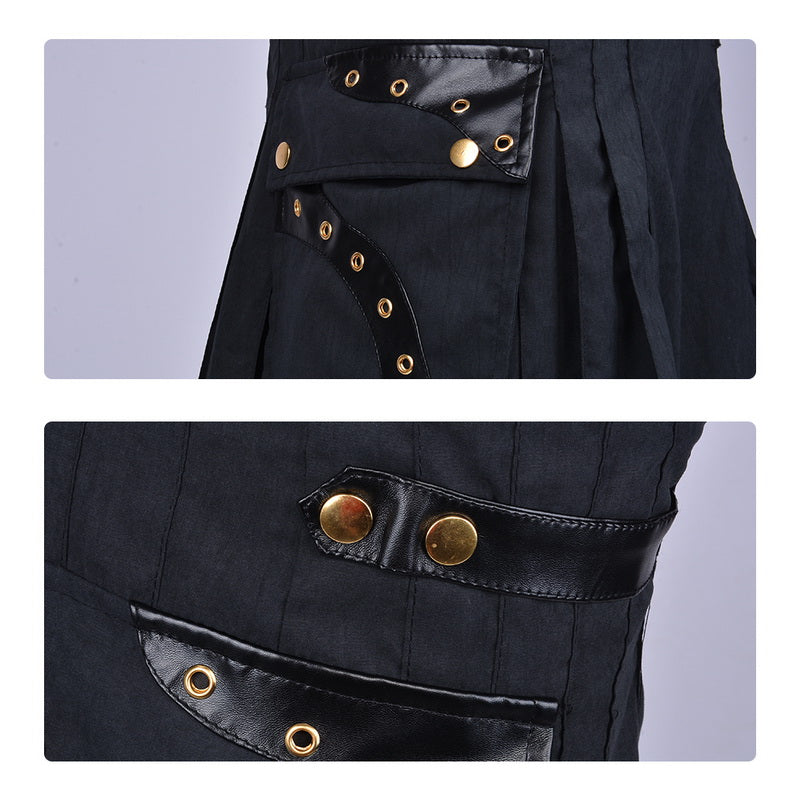 Funki Findz | Skirts | Men's Steampunk Cosplay Larp Utility Kilts