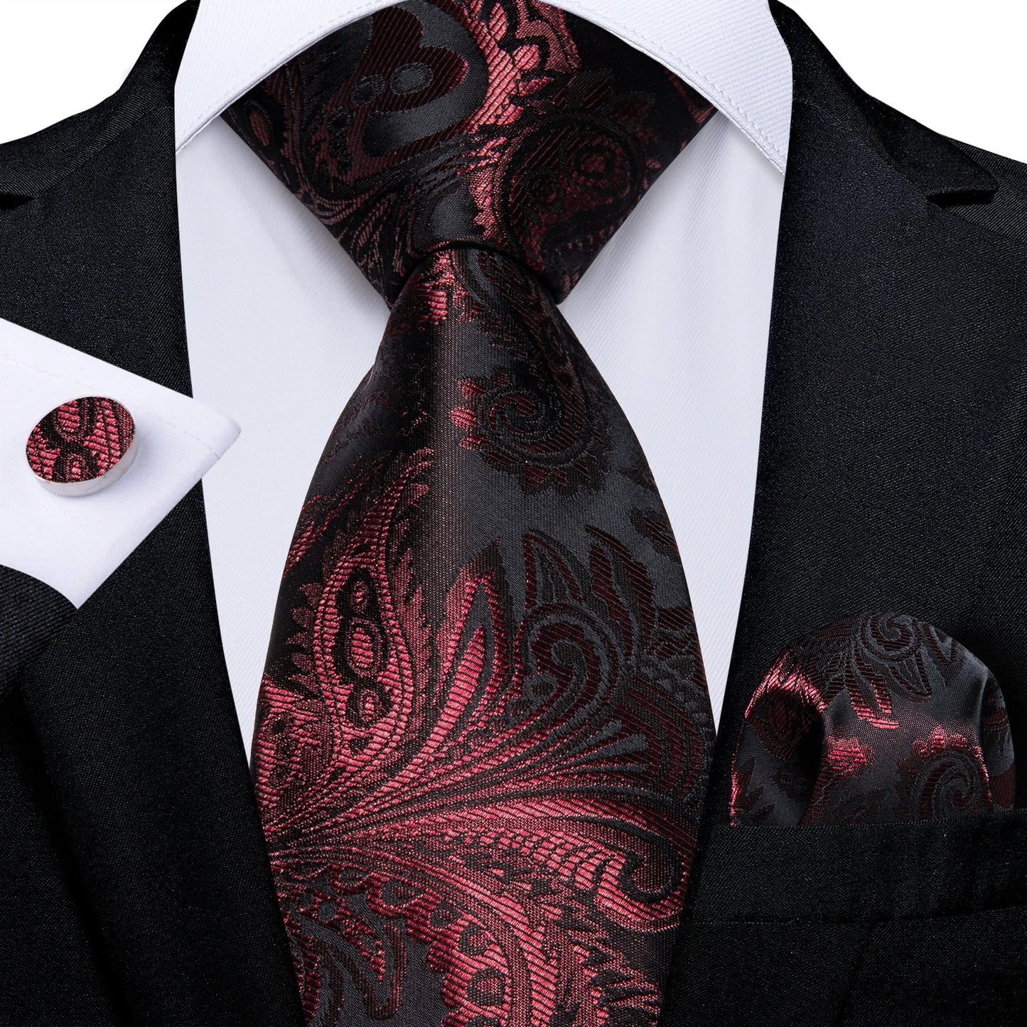 Funki Findz | Neck Ties | Men's Luxury 3Pcs Formal Tie Sets