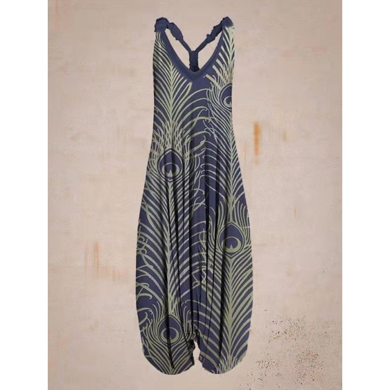 Funki Findz | Pants | Women's Casual Loose Romper Jumpsuit