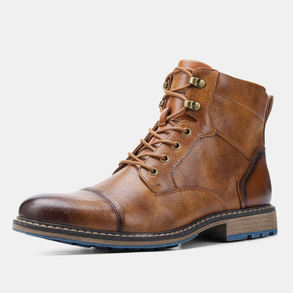 Funki Findz | Boots | Men's Leather Dress Boot | Retro Ankle Boot