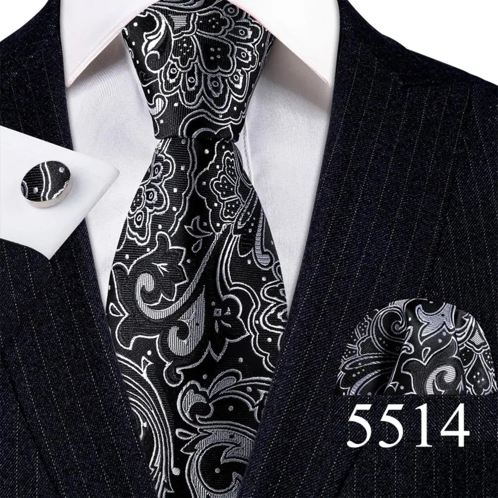 Funki Findz | Neckties | Men's Stylish Formal Silk Ties 3Pcs Sets