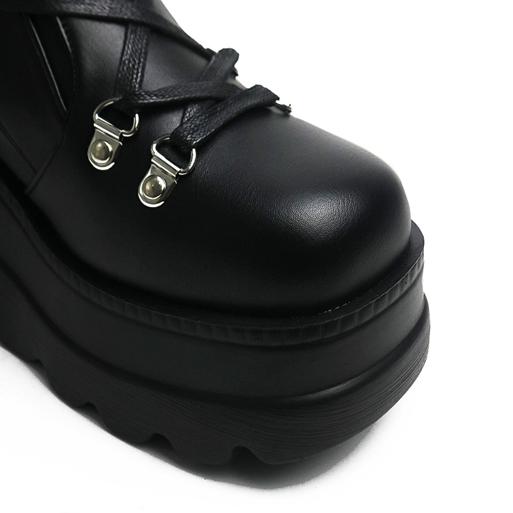 Funki Findz | Boots | Women's New Gothic Style Platform Boots