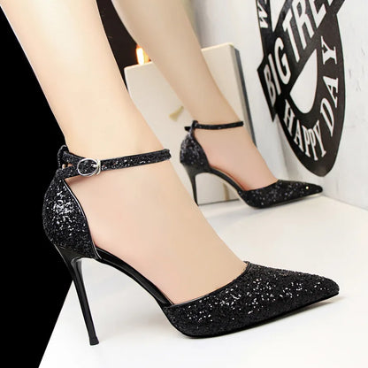 Funki Findz | Shoes | Women's Sparkly Glitter Wedding Sandals