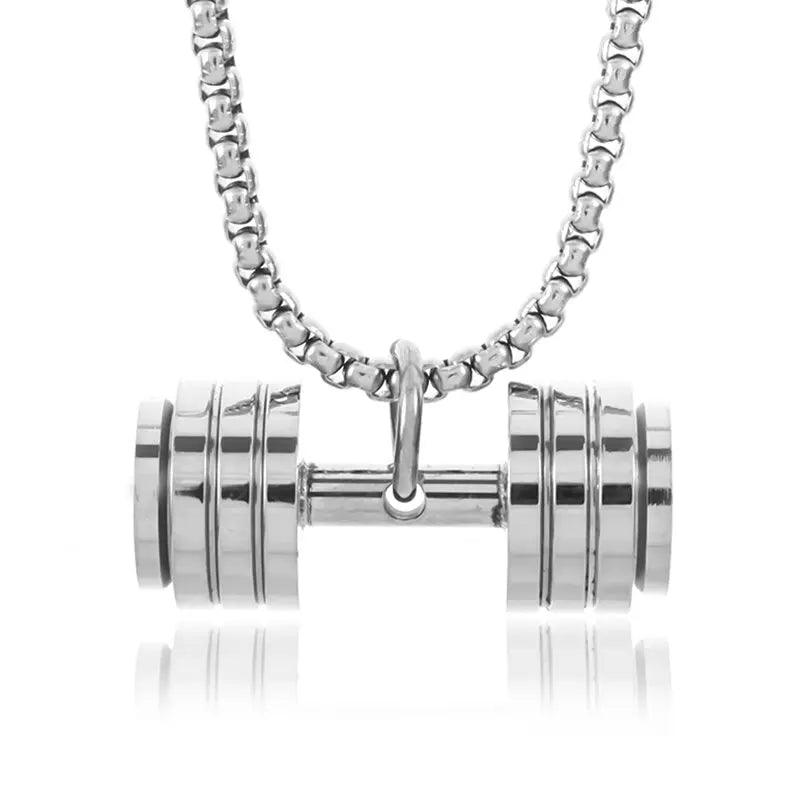 Funki Findz | Necklaces | Men's Boxing Glove Barbell Pendants