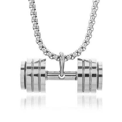Funki Findz | Necklaces | Men's Boxing Glove Barbell Pendants