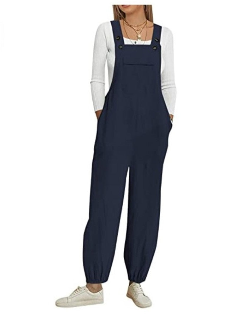Funki Findz | Pants | Women's Wide Leg Casual Overall Rompers