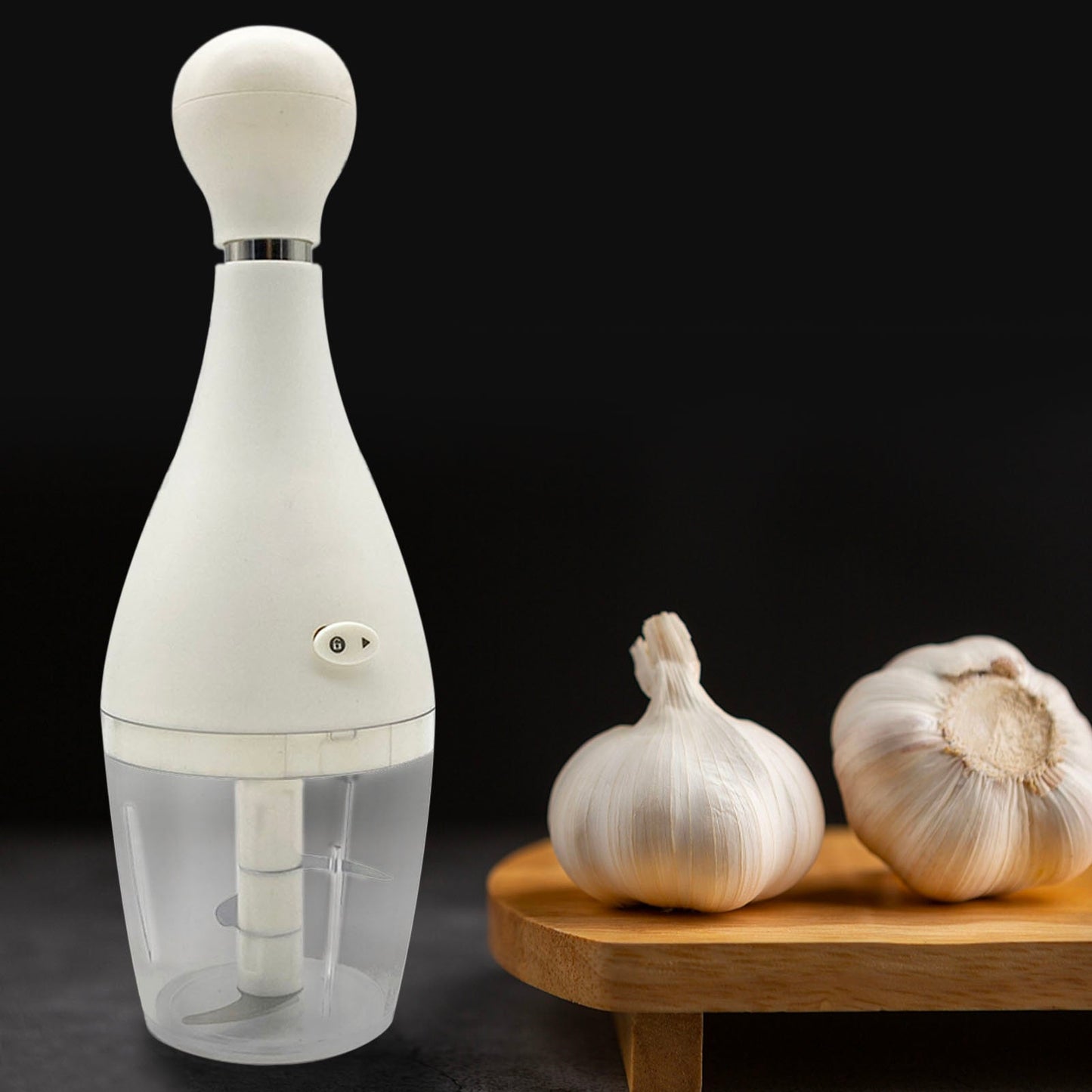 Funki Findz | Mortar and Pestles | Wood Garlic Spice Crusher
