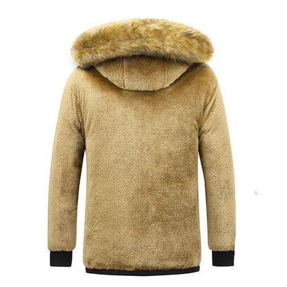 Funki Findz | Jackets | Men's Warm Winter Hooded Fleece Parka