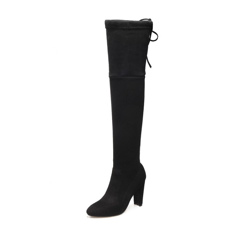 Funki Findz | Boots | Women's Over-the-Knee High Chelsea Boot