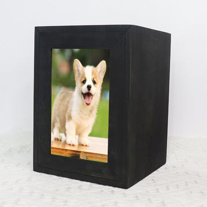 Funki Findz | Cremation Urns | Pet Memorial Wooden Photo Urn