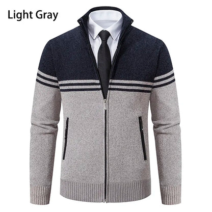 Funki Findz | Sweaters | Men's Slim Mock Neck Zip Up Cardigans