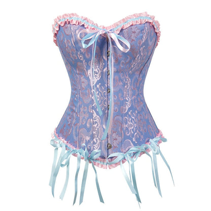 Funki Findz | Lingerie | Women's Pretty Overbust Corset | Bustier