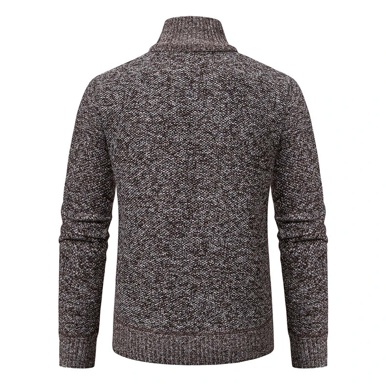 Funki Findz | Sweaters | Men's Casual Stand Collar Zip Pullovers