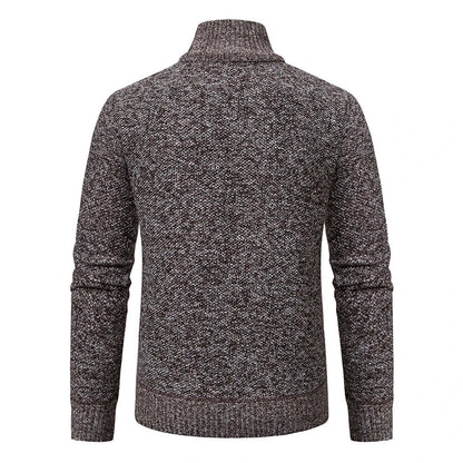 Funki Findz | Sweaters | Men's Casual Stand Collar Zip Pullovers