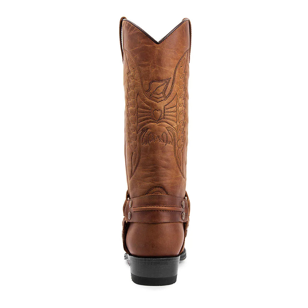 Funki Findz | Boots | Men's Embroidered Cowboy Pull On Boots