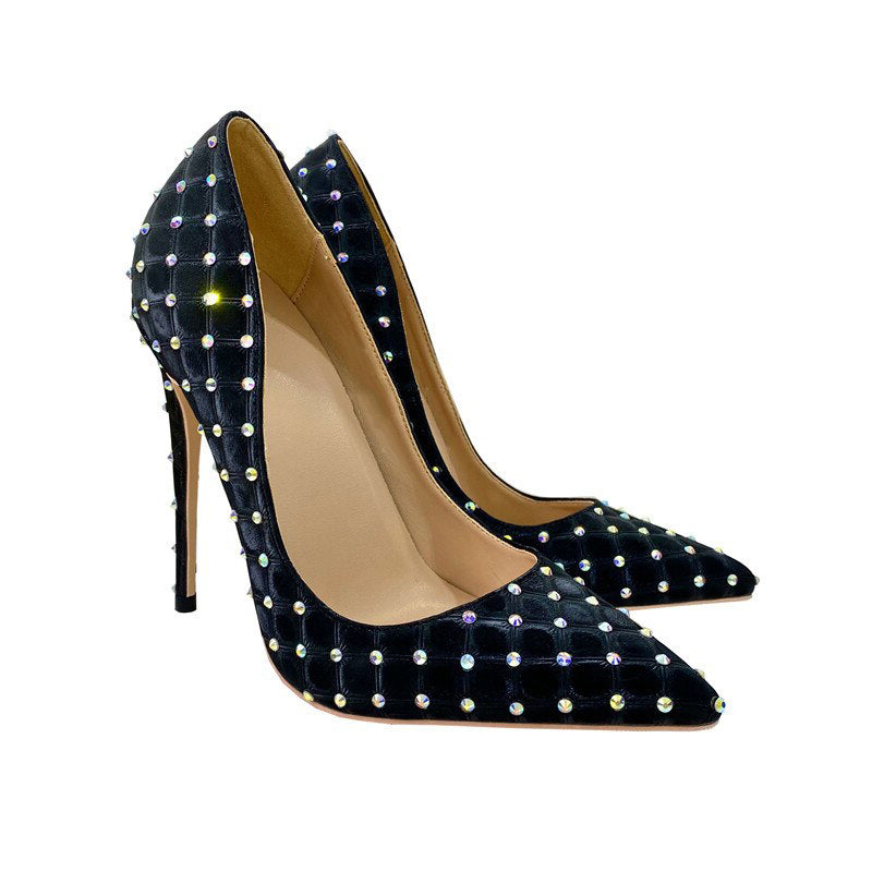 Funki Findz | Shoes | Women's Beaded Crystal Luxury Stilettos
