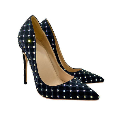 Funki Findz | Shoes | Women's Beaded Crystal Luxury Stilettos