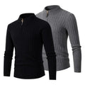 Funki Findz | Sweaters | Men's Slim Mock Neck Knitted Pullovers