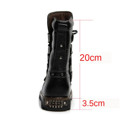 Funki Findz | Boots | Men's Genuine Leather Motorcycle Boots