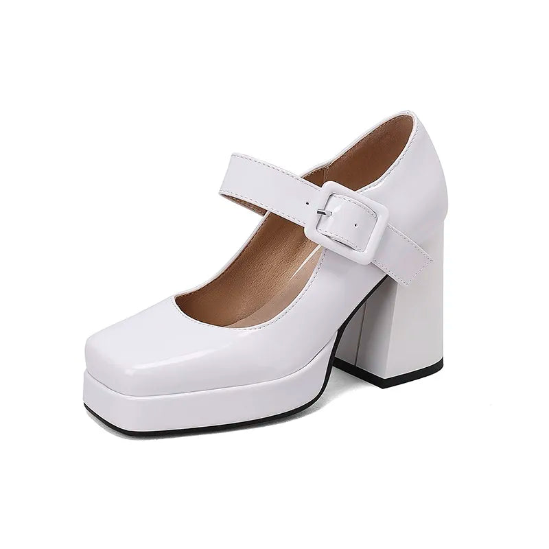 Funki Findz | Shoes | Women's Gothic Mary Jane Patent Heels
