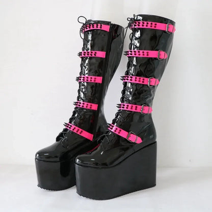 Funki Findz | Boots | Women's Super High Custom Platform Boot