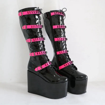 Funki Findz | Boots | Women's Super High Custom Platform Boot