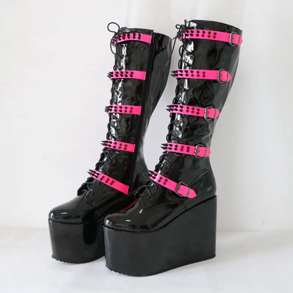 Funki Findz | Boots | Women's Super High Custom Platform Boot