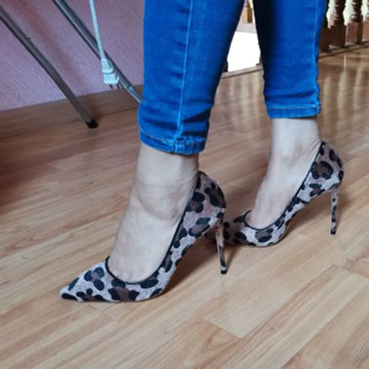 Funki Findz | Shoes | Women's Leopard Print High Heel Stilettos