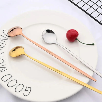 Funki Findz | Spoons | 6pcs Long Handle Ice Cream Soda Spoon