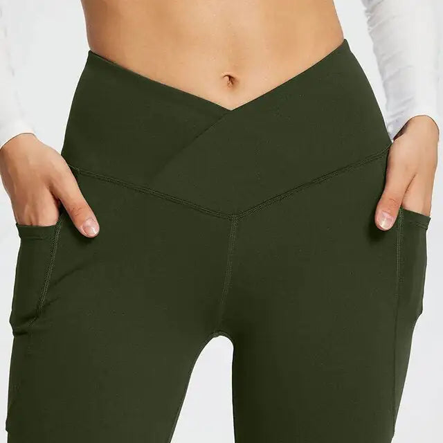 Funki Findz | Pants | Women's High Waist Yoga Flare Leggings