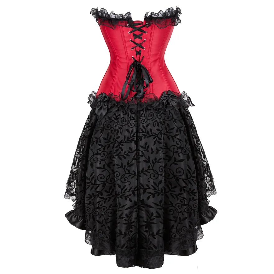 Funki Findz | Dresses | Women's Victorian Gothic Corset Dress