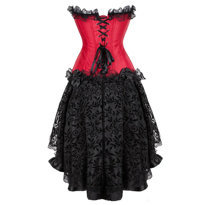Funki Findz | Dresses | Women's Victorian Gothic Corset Dress
