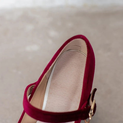 Funki Findz | Shoes | Women's Luxury Velour Mary Jane Pumps