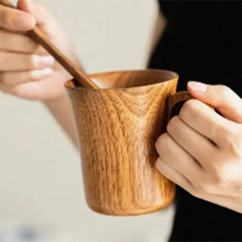 Funki Findz | Mugs | Natural Japanese Jujube Wood Cup Mug