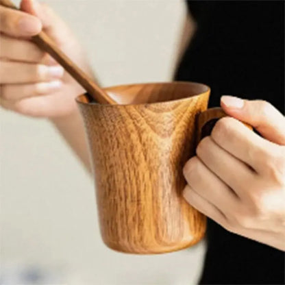 Funki Findz | Mugs | Natural Japanese Jujube Wood Cup Mug