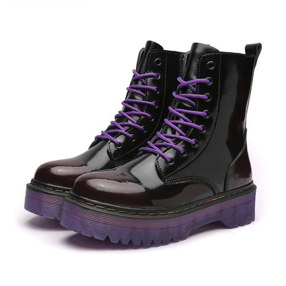 Funki Findz | Boots | Men's Women's 8-Hole Real Leather Boots