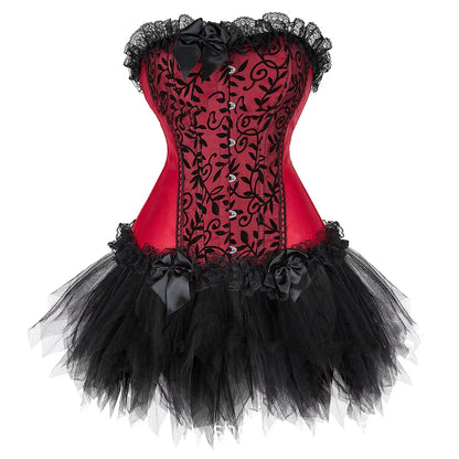 Funki Findz | Dresses | Women's Victorian Lace Corset Dresses