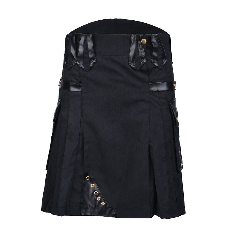 Funki Findz | Skirts | Men's Steampunk Cosplay Larp Utility Kilts