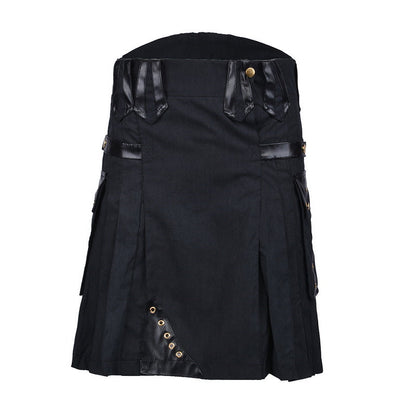 Funki Findz | Skirts | Men's Steampunk Cosplay Larp Utility Kilts