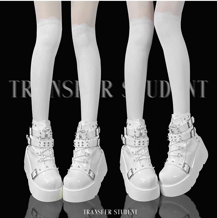 Funki Findz | Boots | Women's Gothic Platform Wedge Boots