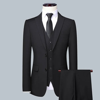 Funki Findz | Suits | Men's High Quality 3 Pcs Formal Dress Suit
