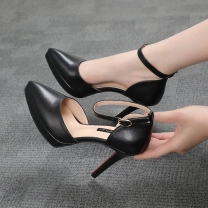 Funki Findz | Shoes | Women's Buckle Strap Formal Dress Shoes