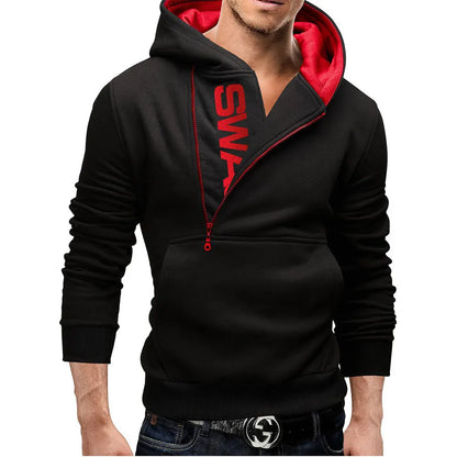 Funki Findz | Sweaters | Men's High Neck Hooded Pullovers