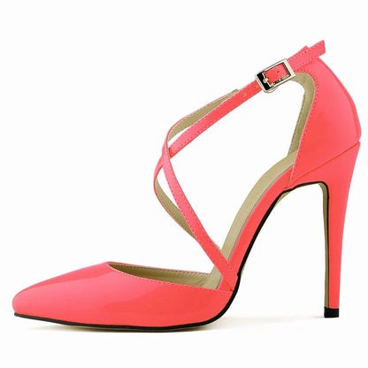 Funki Findz | Shoes | Women's Cross Strap Pointy Toe Sandals