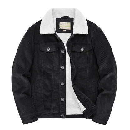 Funki Findz | Jackets | Men's Padded Corduroy Fleece Jacket