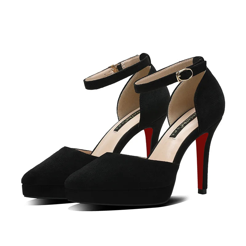 Funki Findz | Shoes | Women's Buckle Strap Formal Dress Shoes